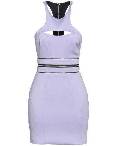 Philipp Plein Short Dress - Purple