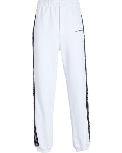Vetements Trousers - White