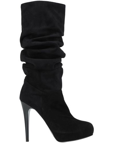 Sgn Giancarlo Paoli Knee Boots - Black