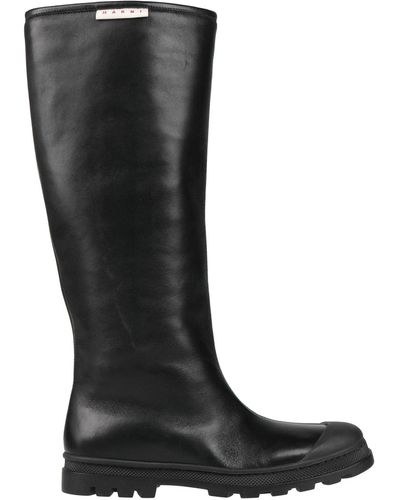 Marni Knee Boots - Black