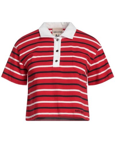 Semicouture Polo Shirt - Red