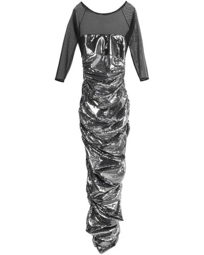 La Petite Robe Di Chiara Boni Long Dress - Gray