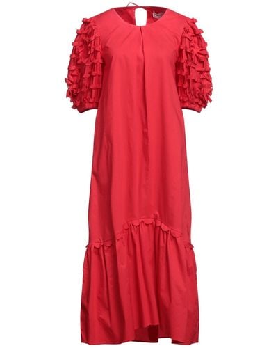 MEIMEIJ Midi Dress - Red
