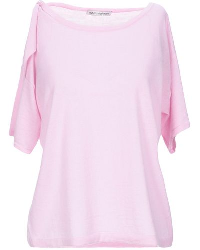 Autumn Cashmere Pullover - Pink