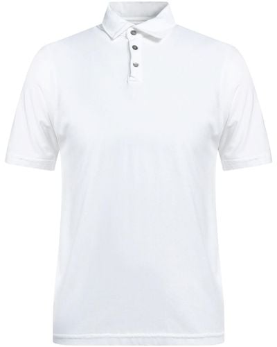 Alpha Studio Polo Shirt - White