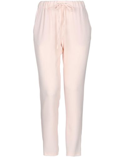 Twenty Easy By Kaos Casual Trouser - Pink