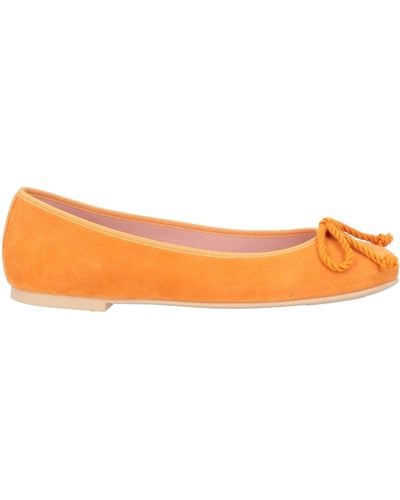 Pretty Ballerinas Ballet Flats - Orange