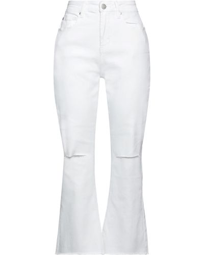 Class Roberto Cavalli Pantaloni Jeans - Bianco