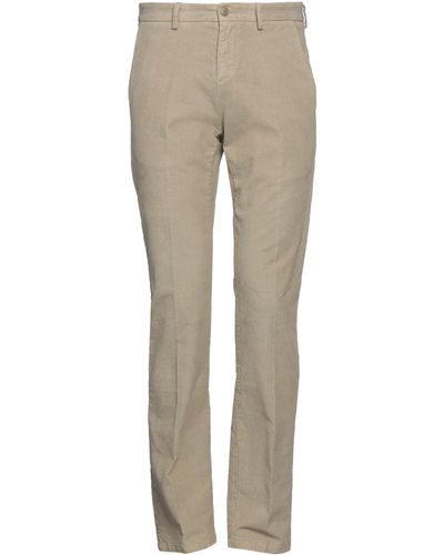 Mp Massimo Piombo Trousers - Natural