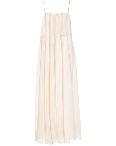 Alysi Maxi-Kleid - Weiß