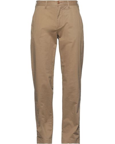 Barbour Trousers Cotton, Elastane - Natural