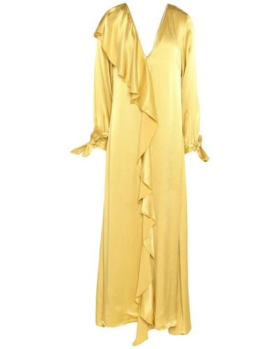 WEILI ZHENG Maxi Dress - Yellow