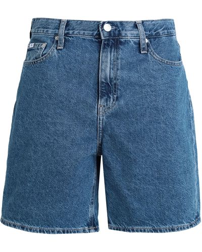 Calvin Klein Shorts Jeans - Blu