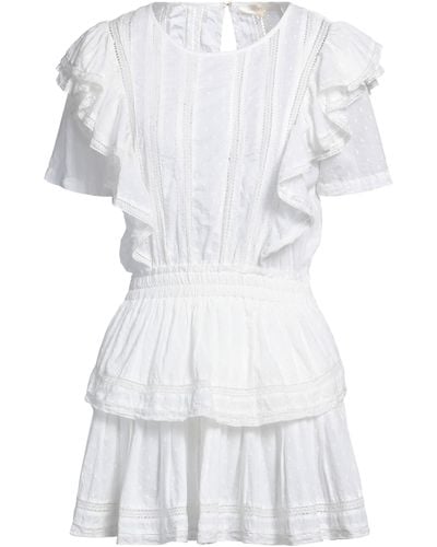 LoveShackFancy Mini-Kleid - Weiß