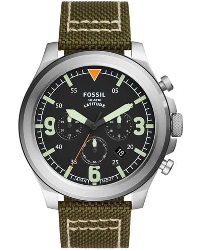 Fossil Armbanduhr - Grün
