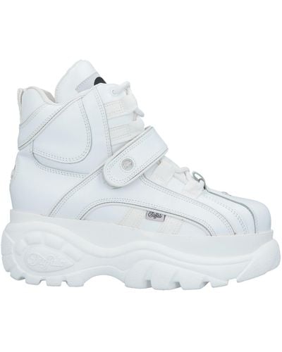Buffalo Sneakers Soft Leather - White