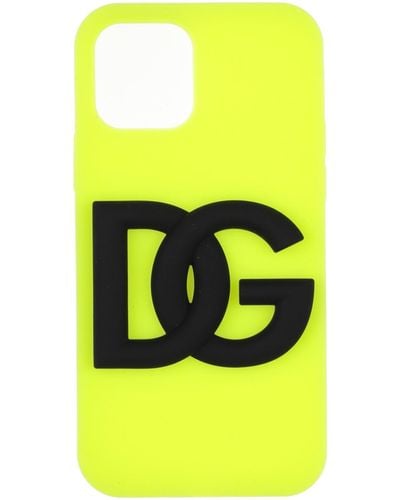 Dolce & Gabbana Light Covers & Cases Silicone - Yellow
