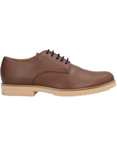 Stephen Venezia Lace-up Shoes - Brown