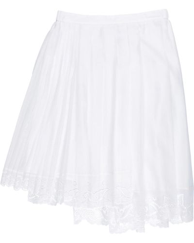 N°21 Midi Skirt - White