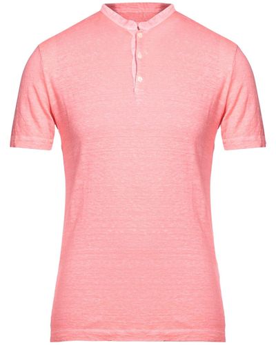 120% Lino T-shirt - Rosa