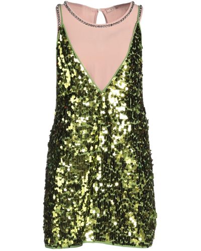 N°21 Mini Dress - Green
