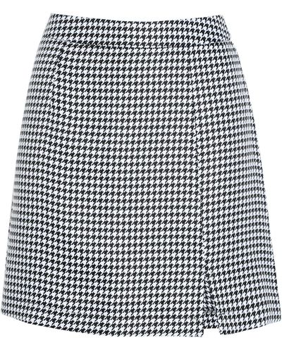 Pieces Mini Skirt - Grey