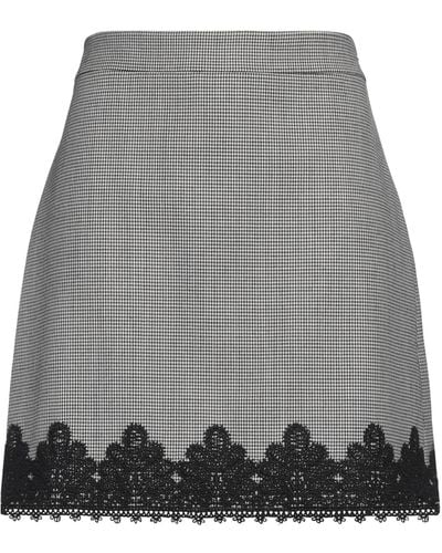 Boutique Moschino Mini Skirt - Grey