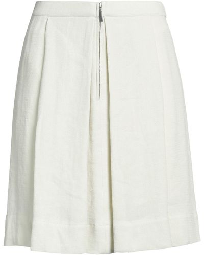 Jacob Coh?n Light Mini Skirt Linen, Viscose - White