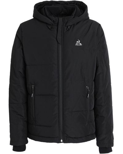 Le Coq Sportif Plumífero y acolchado - Negro