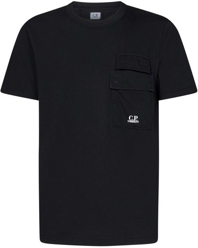 C.P. Company T-shirts - Schwarz