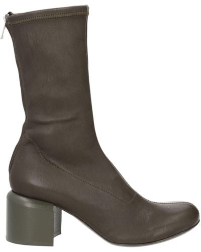 Officine Creative Dark Ankle Boots Leather - Brown