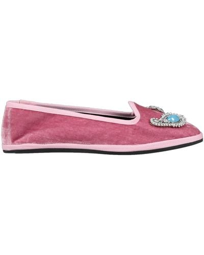 Giannico Loafers - Pink