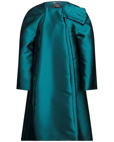 Alberta Ferretti Overcoat & Trench Coat - Blue
