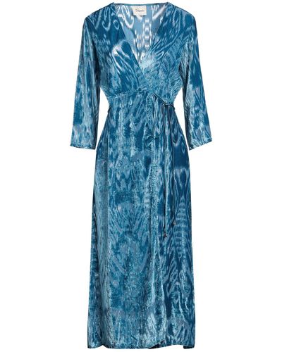 Dixie Midi Dress - Blue