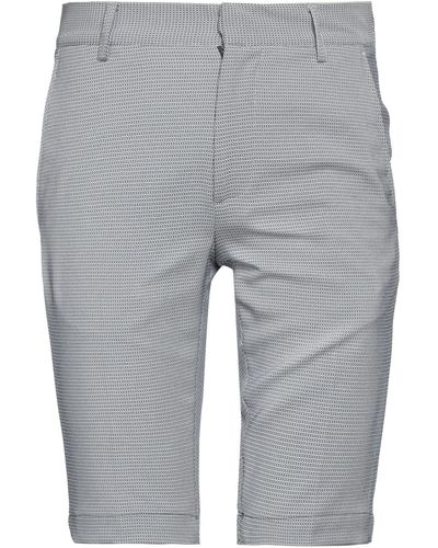Grey Daniele Alessandrini Shorts & Bermuda Shorts - Gray