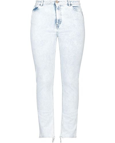 Pence Pantaloni Jeans - Bianco