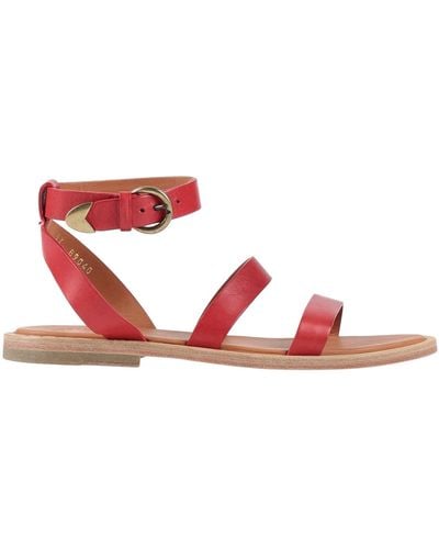 Buttero Sandals - Red