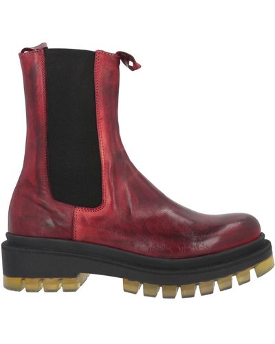 Pawelk's Ankle Boots - Red