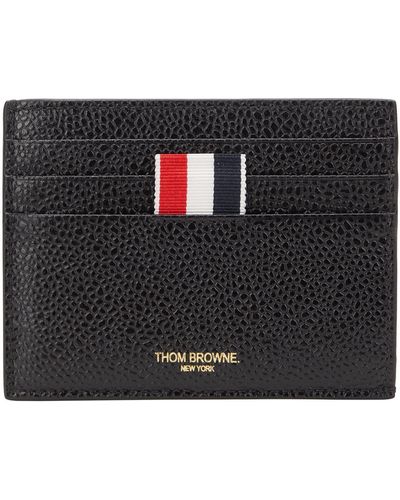 Thom Browne Cardholder Leather - Black