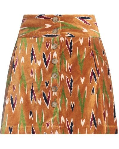 Lisa Corti Mini Skirt - Orange
