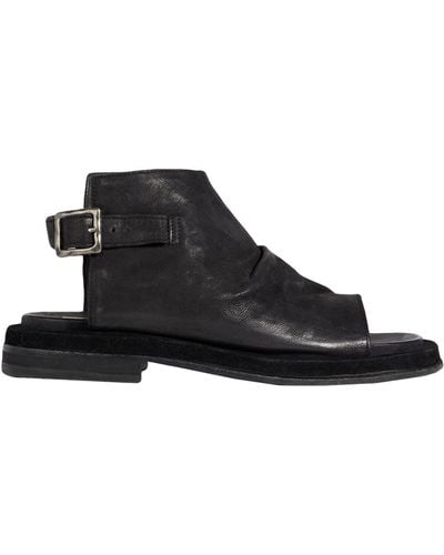 Moma Sandals Leather - Black