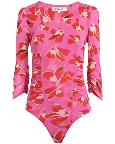 Diane von Furstenberg Bodysuit - Pink