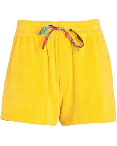 Versace Beach Shorts And Trousers - Yellow