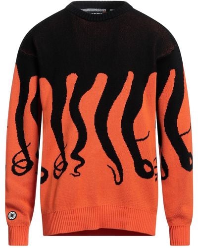 Octopus Sweater - Orange