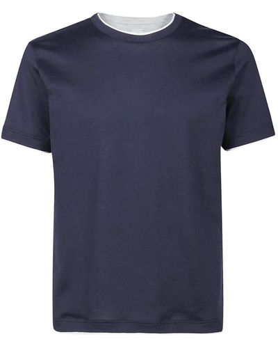 Eleventy T-shirt - Blu