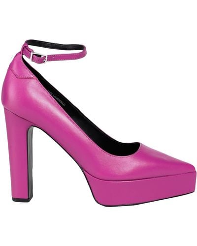 Karl Lagerfeld Court Shoes - Pink