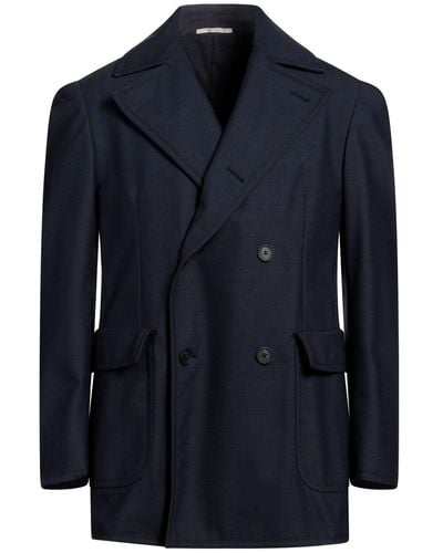 Pal Zileri Overcoat & Trench Coat - Blue