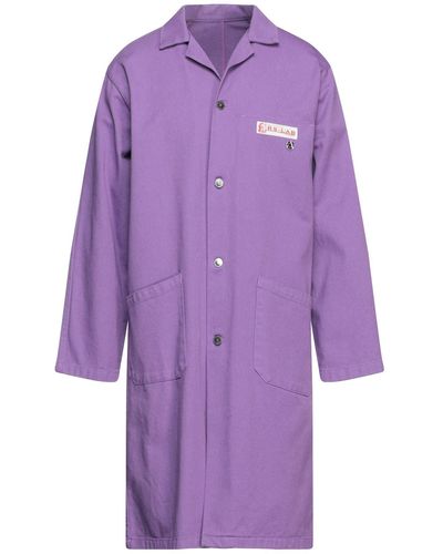 Raf Simons Denim Outerwear - Purple