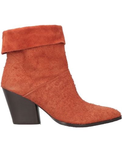 Carmens Ankle Boots - Red