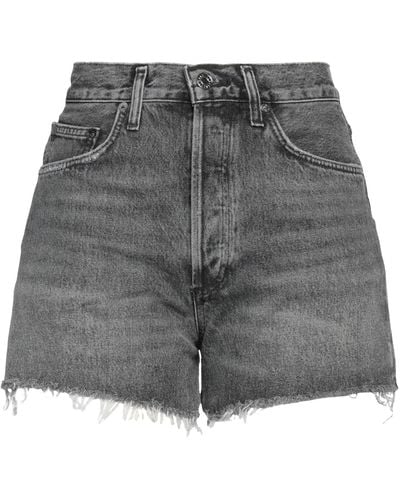Agolde Denim Shorts - Gray